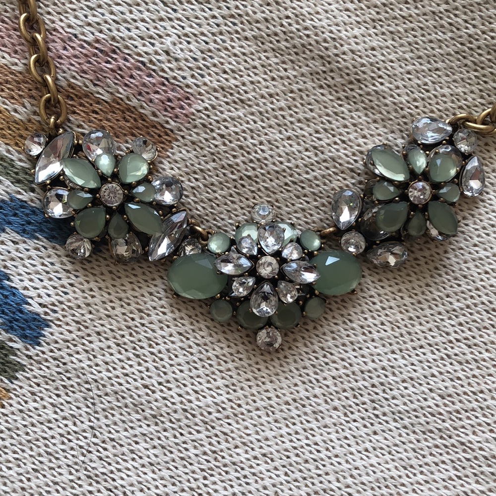 J. Crew statement necklace with beautiful design